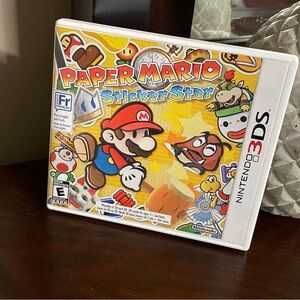 Nintendo Paper Mario 3DS Video Game